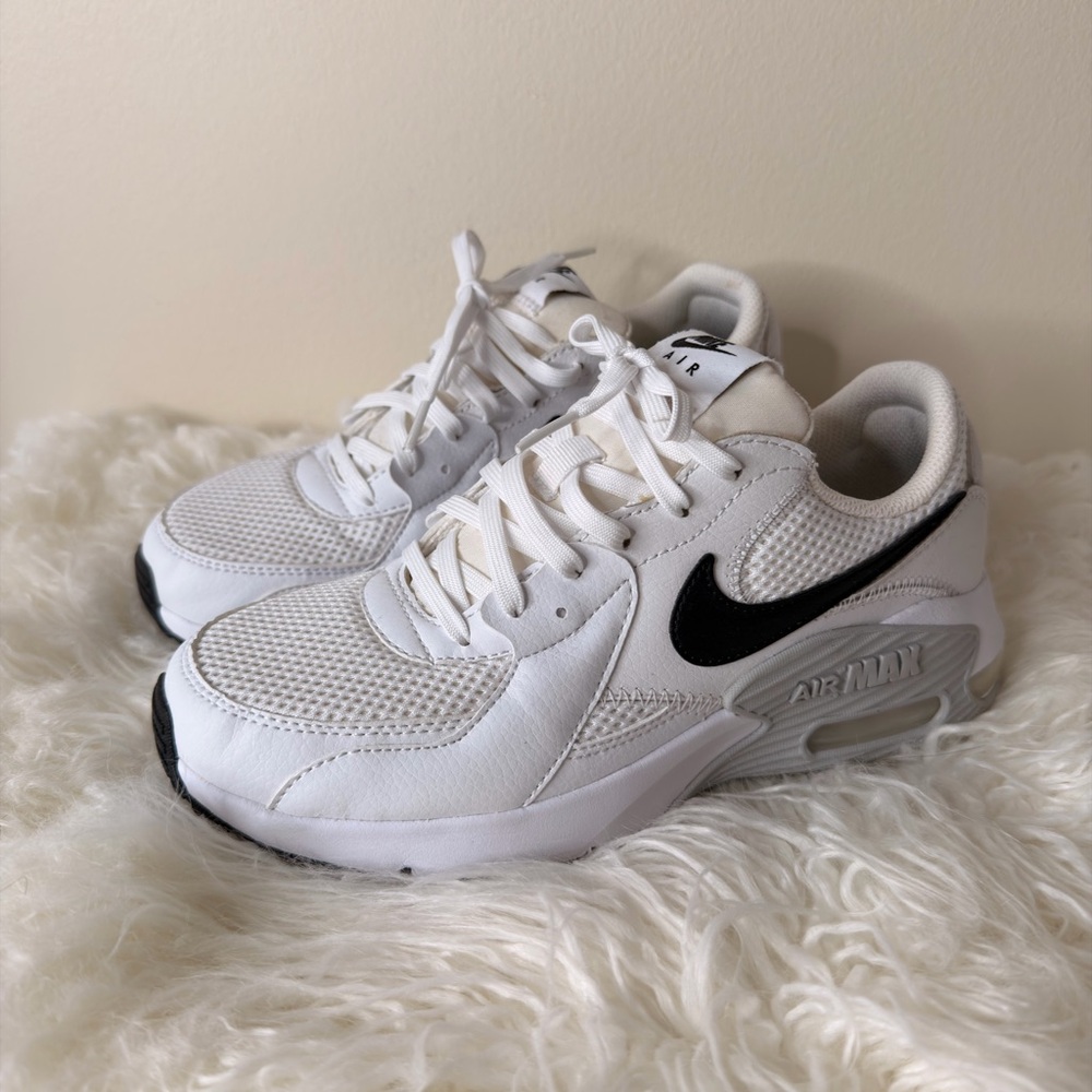 Nike Air Max White with Black Accents